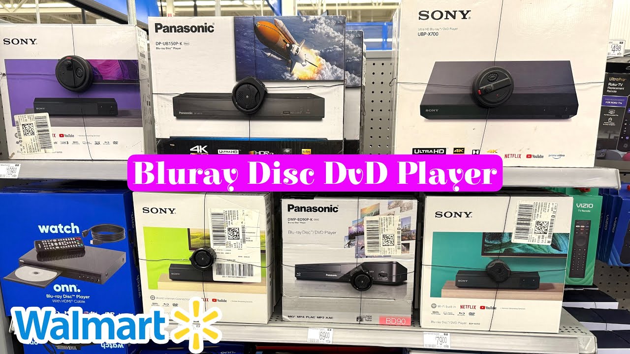 Walmart BLU-ray Disc Player DVD Player with Prices December 2024
