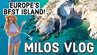 Best of Milos Island 🇬🇷 (You HAVE To Visit) Greece Vlog