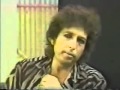 Bob Dylan Martha Quinn Interview 1984 5 of 5 - YouTube.flv