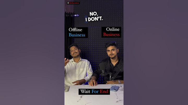 Difference Between Online Business Vs Offline Business 🥳