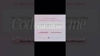 Coding DevBloom – A Daily Affirmation App screenshot 5