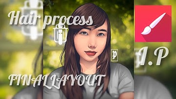 VEXEL ART TUTORIAL | HAIR PROCESS | USING INFINITE PAINTER~