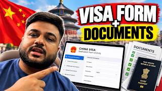 China Tourist Visa Form Kaise Bhare 🇨🇳 | Documents + Full Process