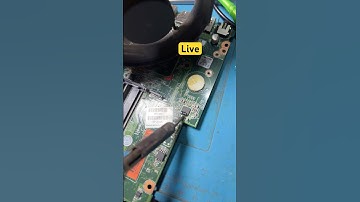 Laptop Motherboard Live IC Pins Soldring Laptop No Power On Problem#macnitesh#keyboardtricks#2025