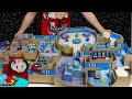 Among Us Hamster Maze / Building huge THE SKELD with cardboard DIY