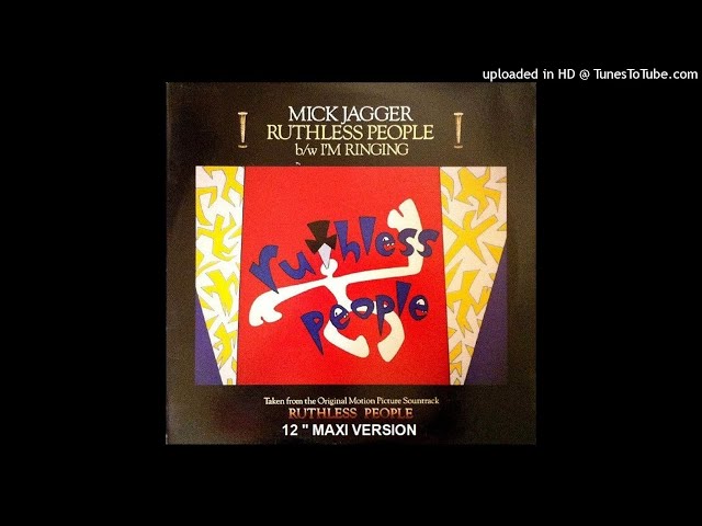Mick Jagger - Ruthless People (12'' Maxi Version) - YouTube