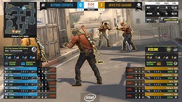 CSGO - Beyond vs. Invictus [Dust2] Map 3 - ESL One Cologne 2020 - Lower bracket - Asia