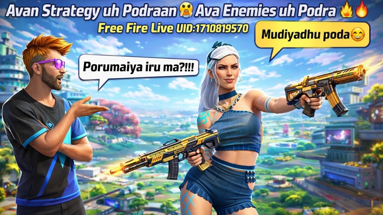 Avan Strategy Podraan 🤔
Ava Enemies Podra 👑🔥 | 
Free Fire Live |  Stoner Ranger 🔥