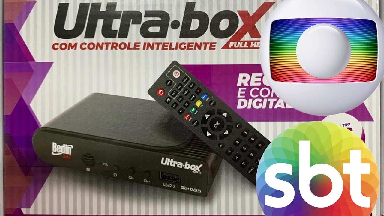 Globo e SBT No Receptor Ultrabox Bedinsat , YouTube Globo e SBT No Receptor Ultrabox Bedinsat , YouTube