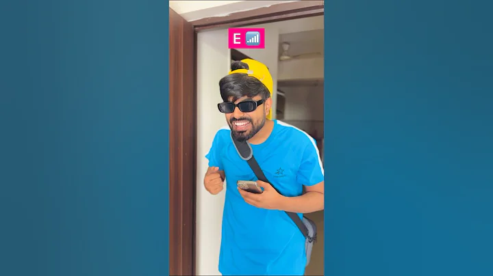 5G vs 4G vs 3G vs 2G vs E 😂 #dushyantkukreja #shorts - 天天要闻