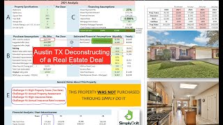 Austin TX Behind the Scenes of a Real Estate Deal - Deconstructing | Simply Do It by Dani Beit-Or