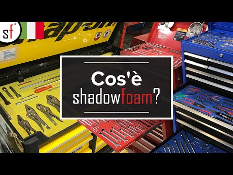 Cos&rsquo;è Shadow Foam? | Organizer della casella degli strumenti | Schiuma per utensili