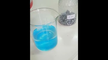 THE REACTION BETWEEN COPPER (II) SULFATE AND ZINC