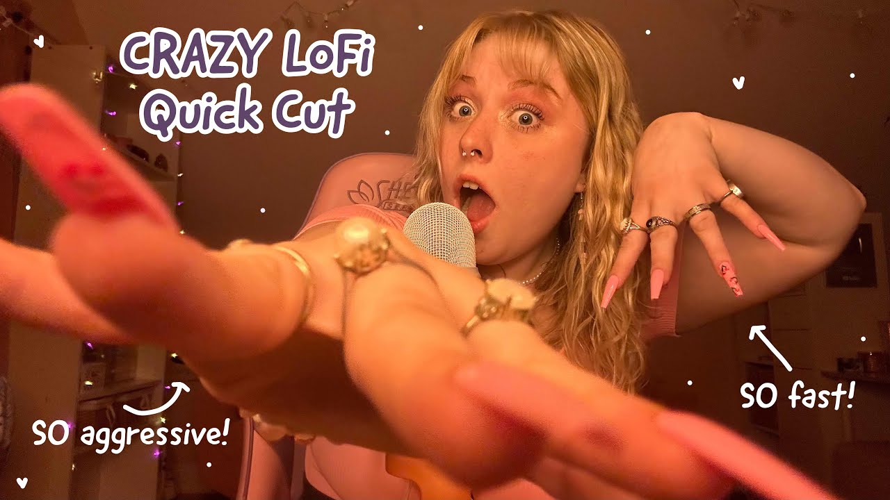 Completely and Utterly Random Fast and Aggressive ASMR! One Hr of The Most Intense Tingles EVER 🫡✨🩷