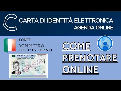 Come prenotare la Carta di identità elettronica online 2021