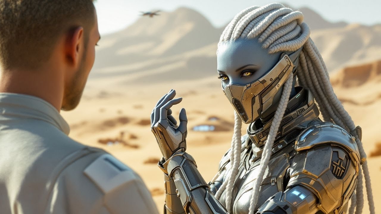 The Alien Princess Took Off Her Mask and Asked Can You Still Love Me Like This