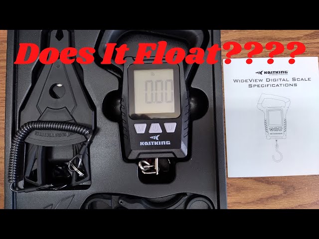 KastKing DIGITAL WATERPROOF/FLOATING Fish Scale Review- Does it REALLY  FLOAT??? 