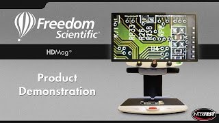 HDMag® High Magnification Visual Inspection Station, 127X Zoom