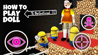 HOW TO PLAY AS DOLL in SQUID GAME vs MINIONS iN MINECRAFT - Gameplay