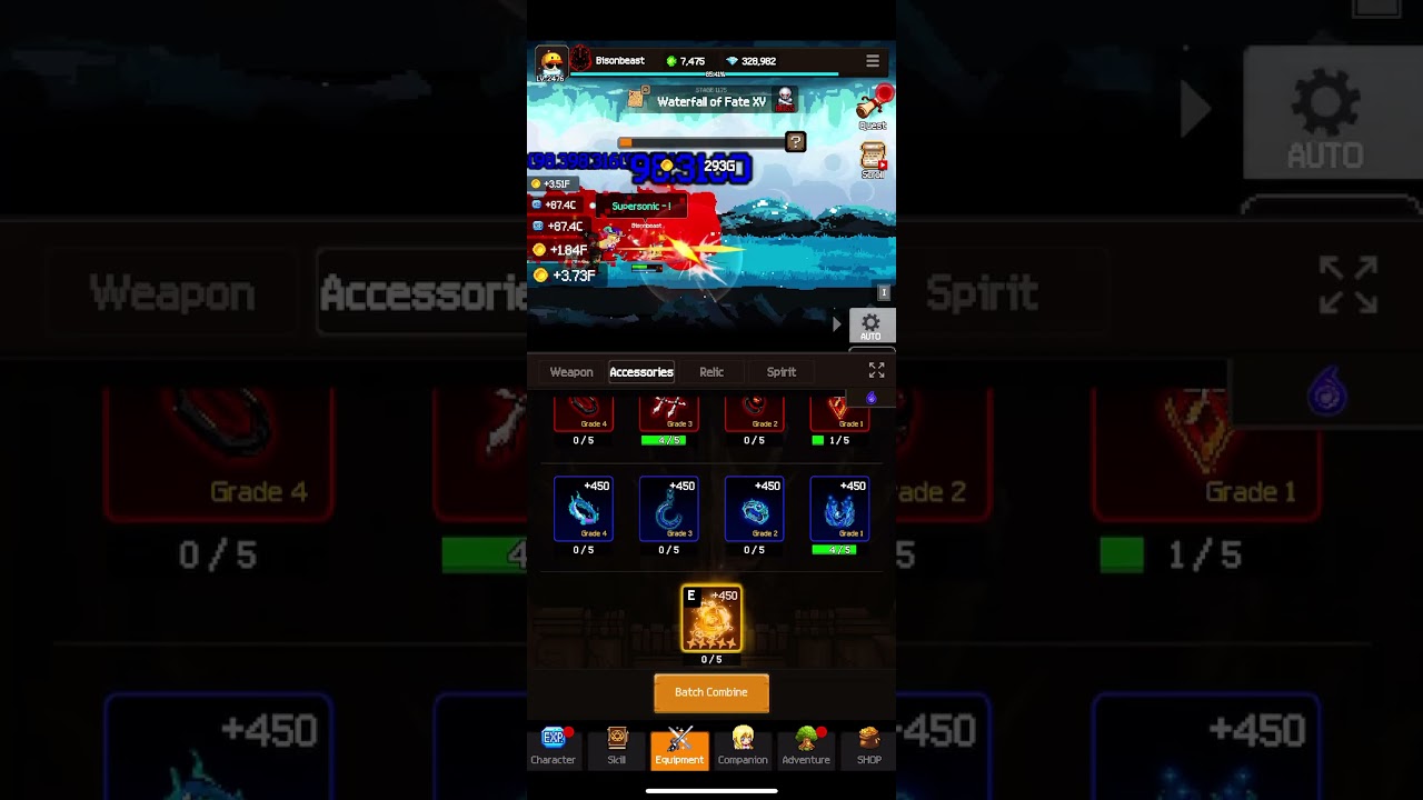 Slayer Legend:  6* orb awakening