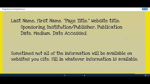 Citing Sources - Part 5