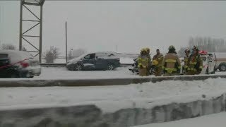 Man dead after pileup involving 50 vehicles near Montreal