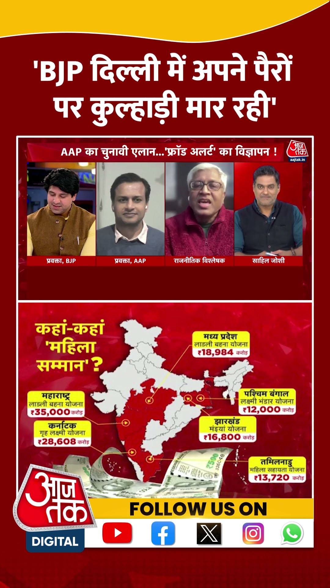 '2013 से BJP Delhi में अपने पैरों पर कुल्हाड़ी मार रही' | Ashutosh | Delhi Politics | #shorts