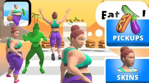 Fat To Fit Game Max Level All Levels Walkthrough Gameplay iOS,Android Relaxing Video Update Level