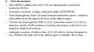 Famous Unit 5 initialization of 80386DX Profile