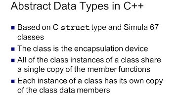 Programming Languages ch11