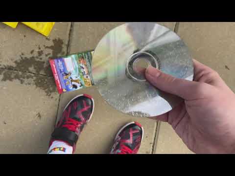 Destroying Some Stupid DVD’s