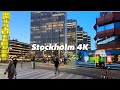 Stockholm 4k sweden  evening walking tour 2024