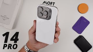 iPhone 14 Pro Case - MOFT Snap Case (Cool White)