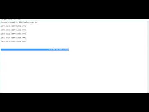 Microsoft Visual C++ Registration Key [WORKING] [New]