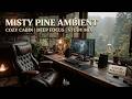 Deep Focus Sounds for Coding ~ Cozy Cabin Ambient Music &amp; Forest Rain for Study and Work