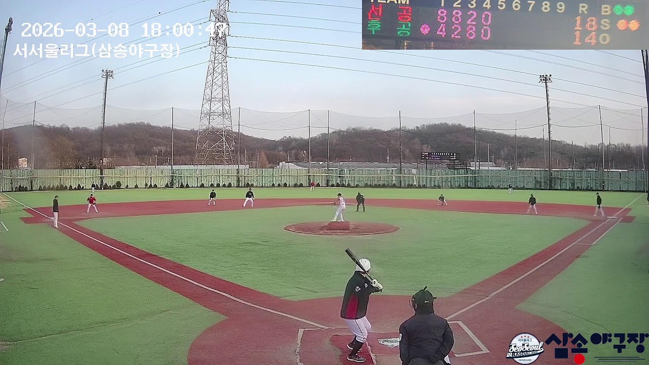 2025.12.27 서서울리그(삼송야구장) Live Stream Baseball Game 사회인 야구