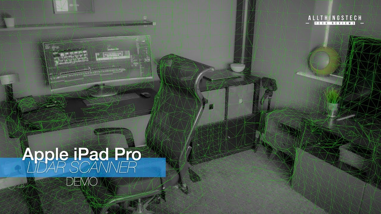 New New Apple iPad Pro LiDAR Scanner in action | Try it Yourself!