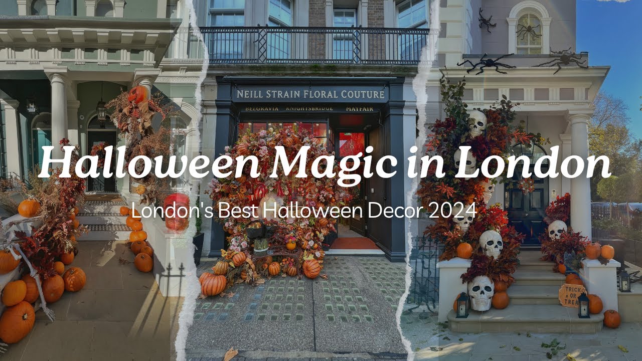 London's Spookiest Halloween Decor 2024