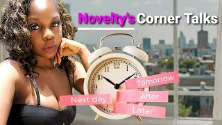 Novelty's Corner Talks: Stop Chasing Perfection | Start Taking Action & Level Up!