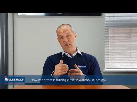 How important is turning circle in warehouse design