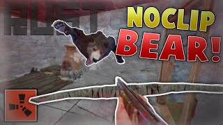 NOCLIP BEAR ATTACK! | Rust Gameplay