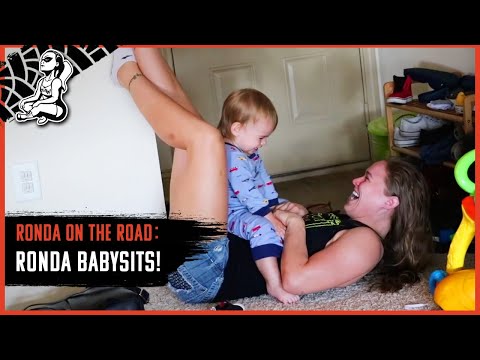 Ronda Rousey Babysits Marina Shafir's Son Troy