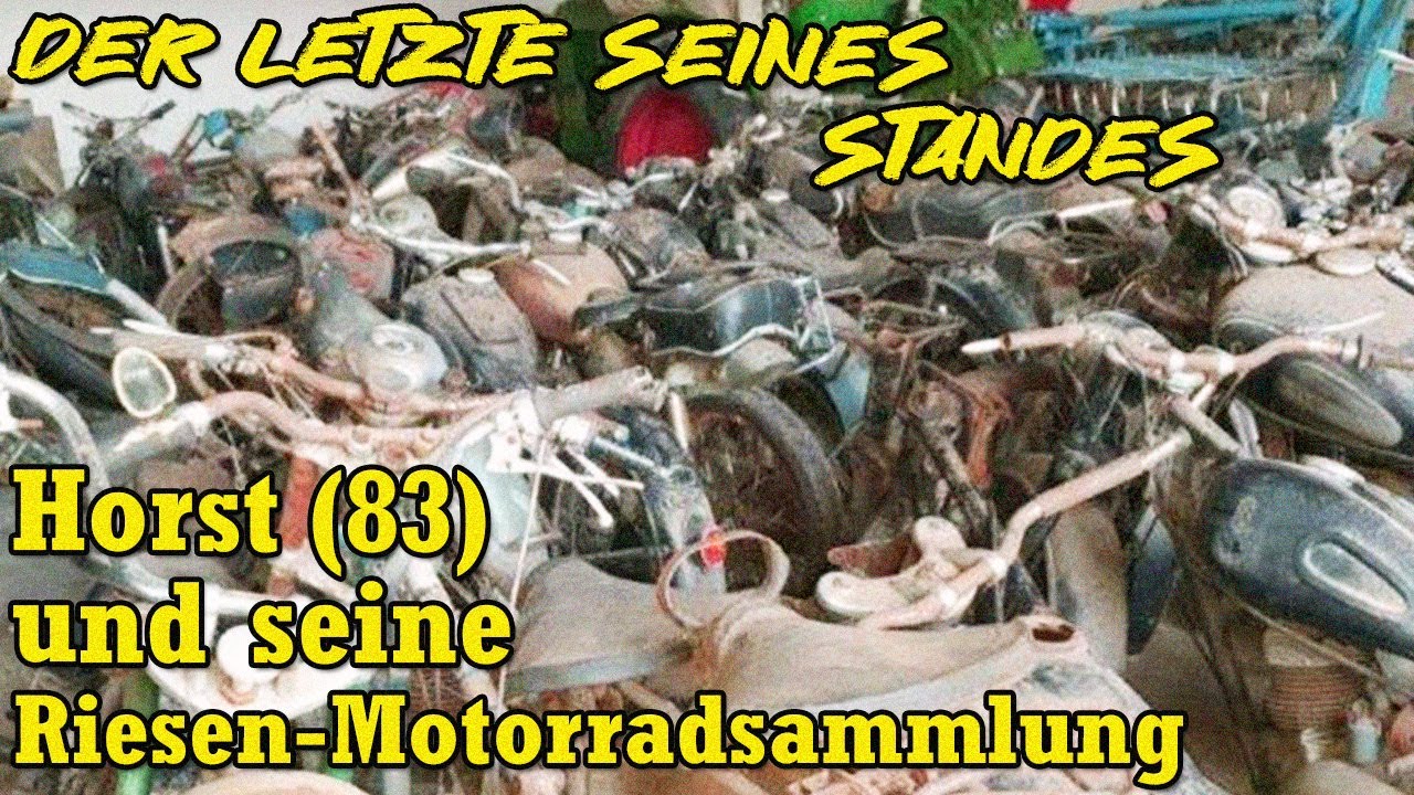 Der Letzte seines Standes - Horst (83) und seine Riesen-Motorradsammlung | Harzer Bikeschmiede