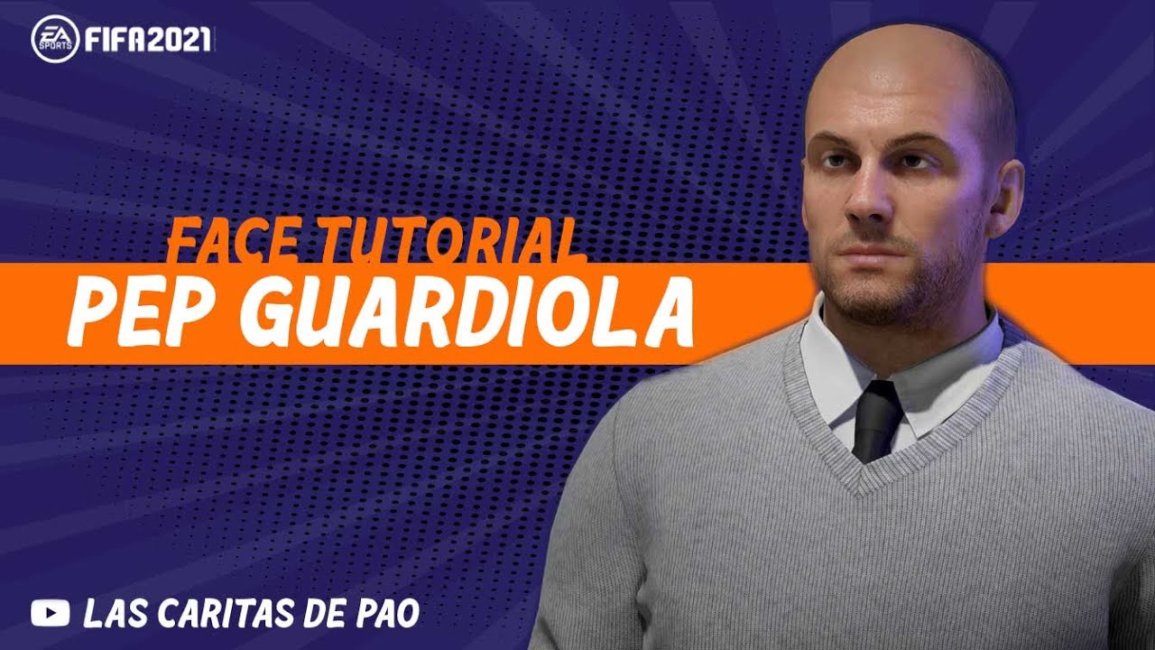 Pep Guardiola FACE FIFA 21 lookalike Career mode| DT | MANAGER