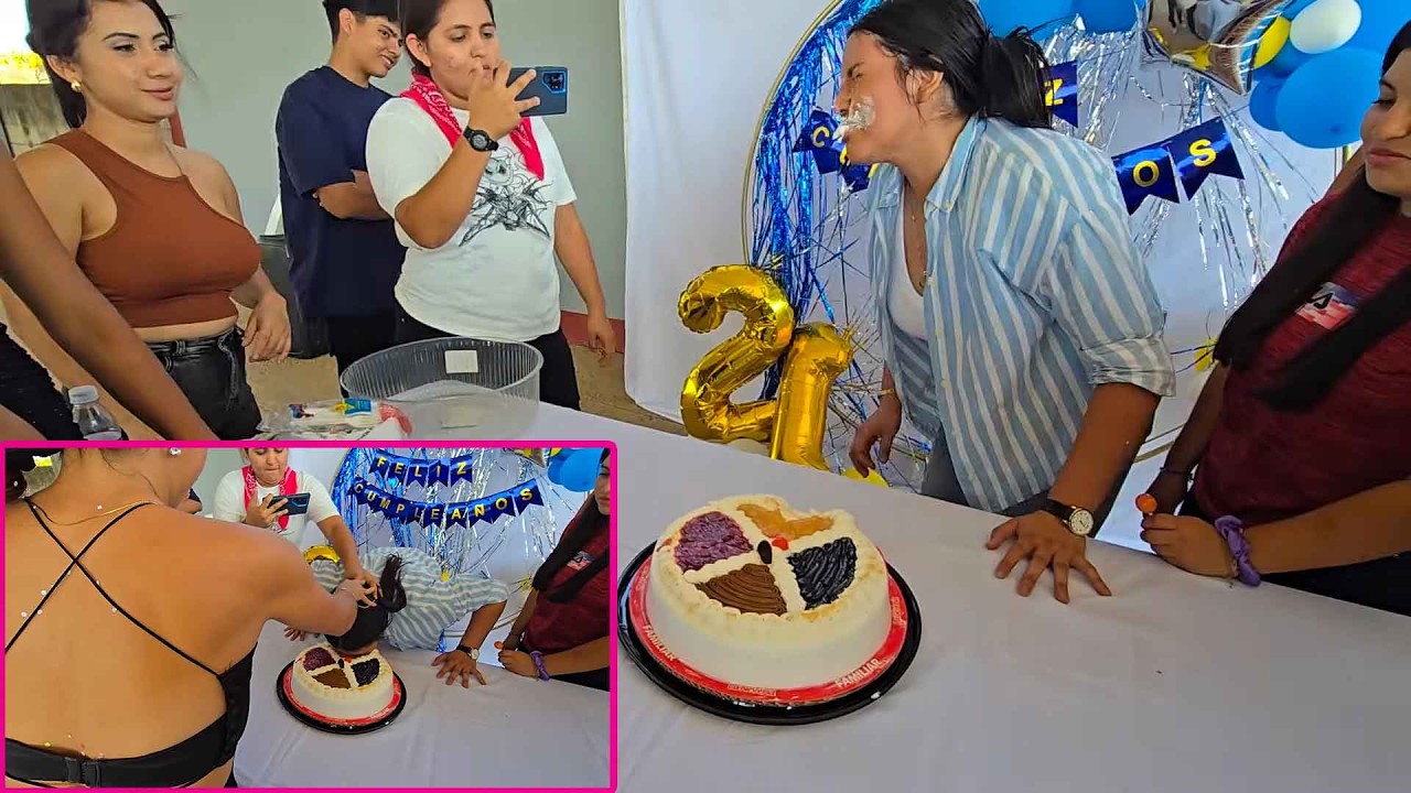 La broma a Melissa del pastes salió mal.