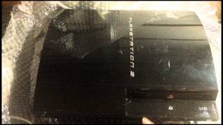PS2も動くPS3初期モデル(20GB)を開封していきます
