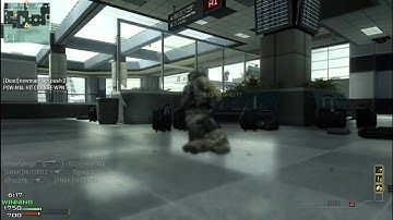 MW3 MSR Without Scope FFA fun hacked Sniper lobby!!