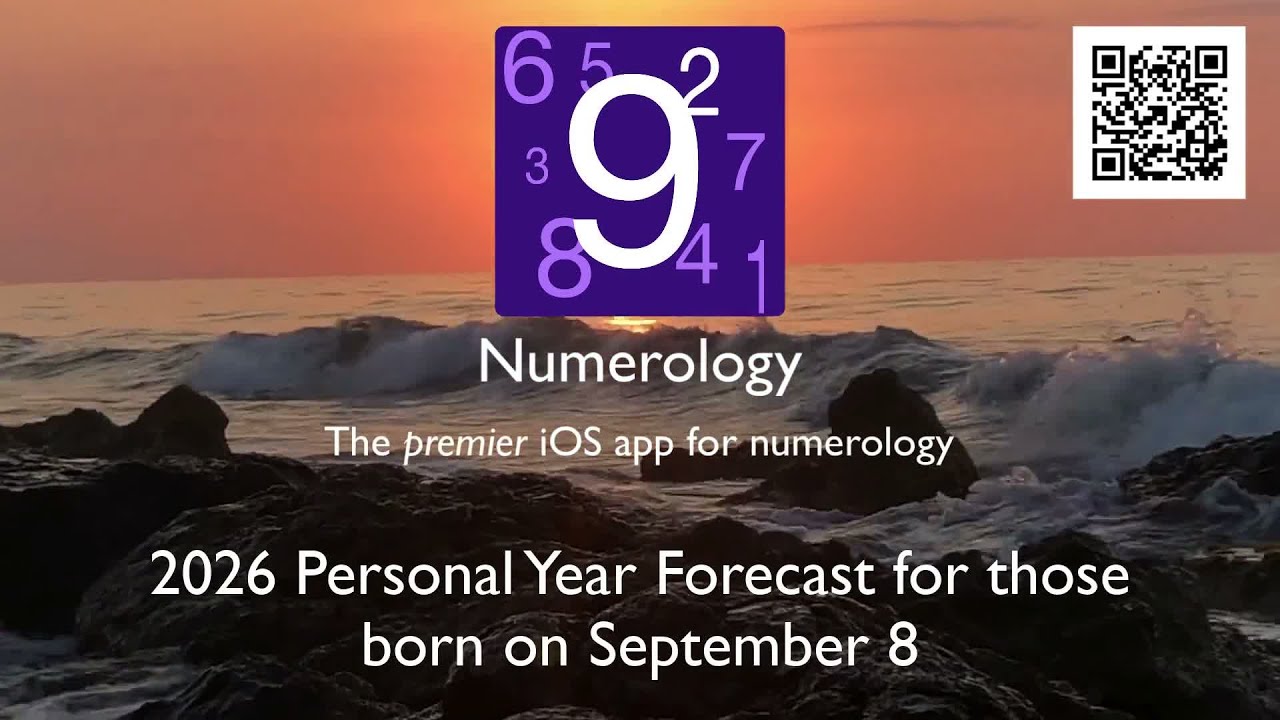 Numerology 2026 Personal Year Forecast for September 8 Birthday