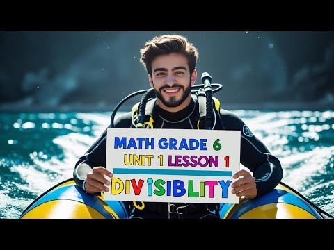 Math Grade 6 Unit 1 Lesson 1 Divisibility 2026 ماث أول درس للصف السادس الابتدائي ترم أول 