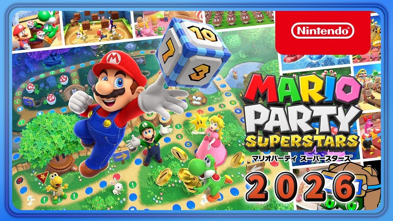 マリオパーティー】2026新年ダイスロール【スーパースターズ】 - YouTube